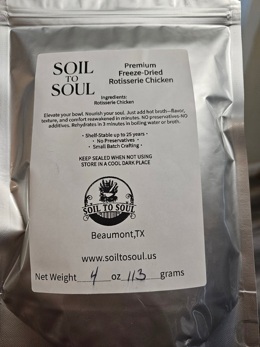 Freeze-Dried Rotisserie Chicken