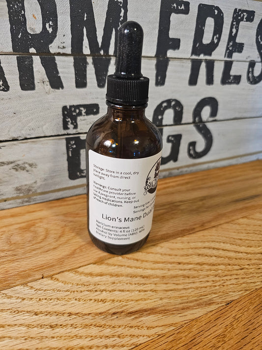 Lion's Mane Mushroom Dual Extract Tincture
