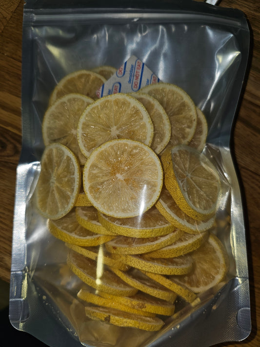 Premium Freeze-Dried Lemon Slices