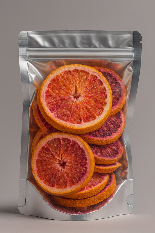 Premium Freeze-Dried Blood Orange Slices
